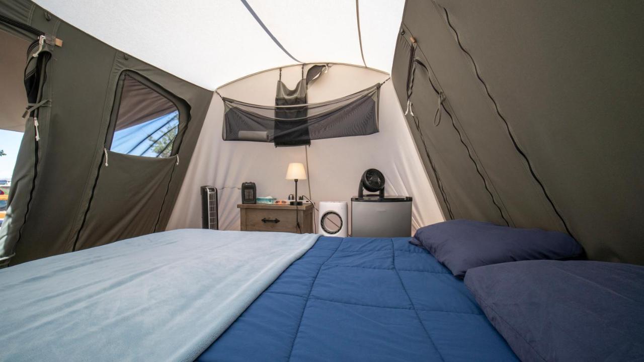 FunStays Glamping Setup Tent in RV Park #1 OK-T1 Moab Bagian luar foto